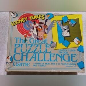 Vintage Looney tunes puzzle challenge board game